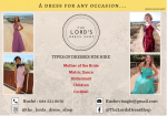 The Lord’s Dress Shop