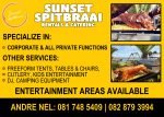 Sunset Spitbraai Rentals & Catering