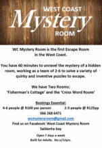 West Coast Mystery Room