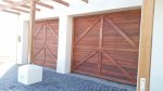 Meranti Tip-Up garage door