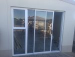Patio door with side light